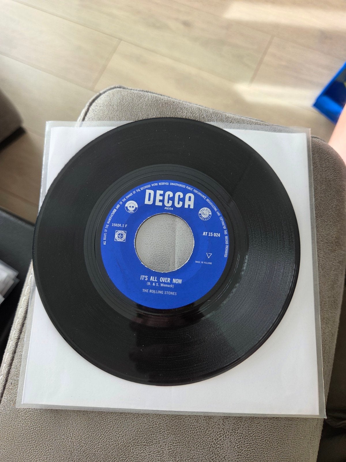 The Rolling Stones - Good Times, Bad Times / It's All Over, Gebruikt, Originele persing, 7 inch, Ophalen of Verzenden