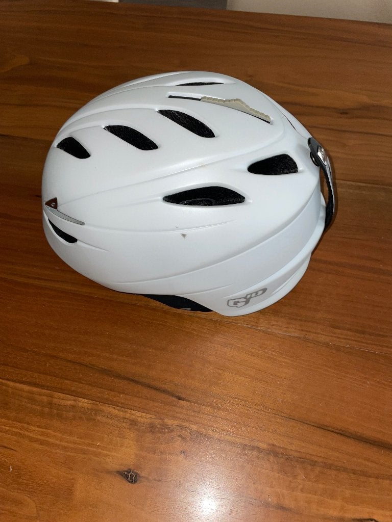 Giro skihelm wit, maat M, Overige typen, Zo goed als nieuw, Skiën, Minder dan 100 cm