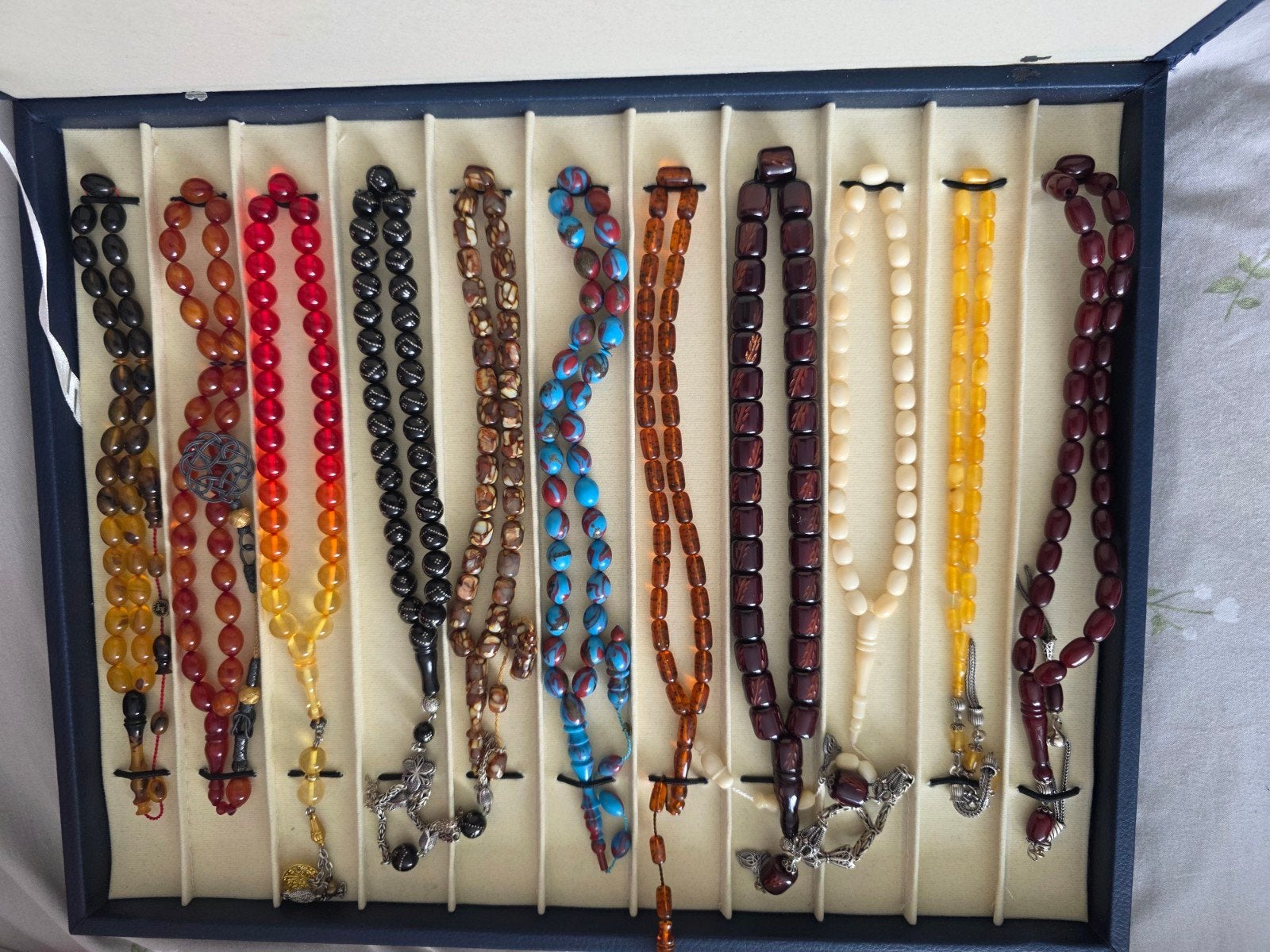 gebedskralen tesbihs, Ophalen of Verzenden, Zo goed als nieuw, Overige kleuren, Overige materialen