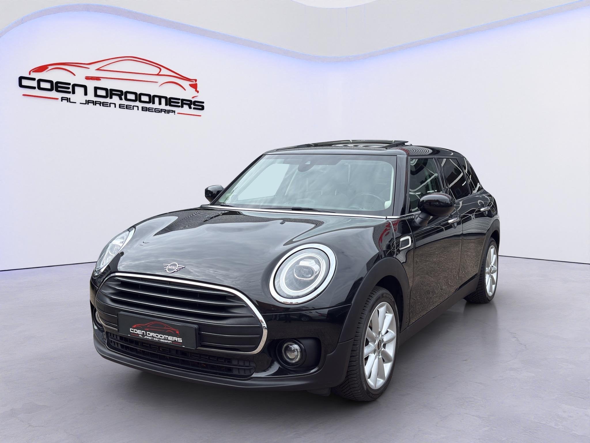 MINI Clubman 1.5 Cooper Chili /Apple Carplay/Schuif-kantelda, Auto's, Gebruikt, Leder en Stof, Zwart, 3 cilinders