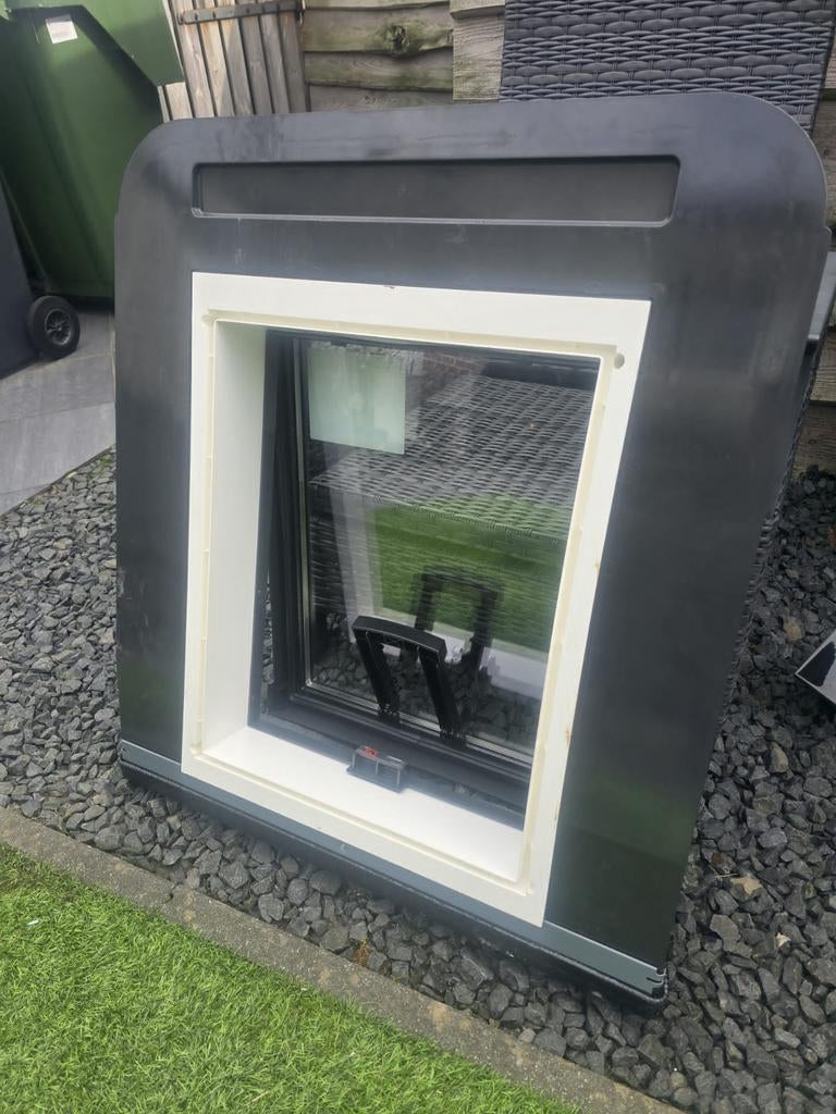 Ubbink Purilan Euro Dakraam Universeel Ubiflex HR++ grijs 44, Doe-het-zelf en Verbouw, Ophalen, Minder dan 80 cm, Minder dan 80 cm