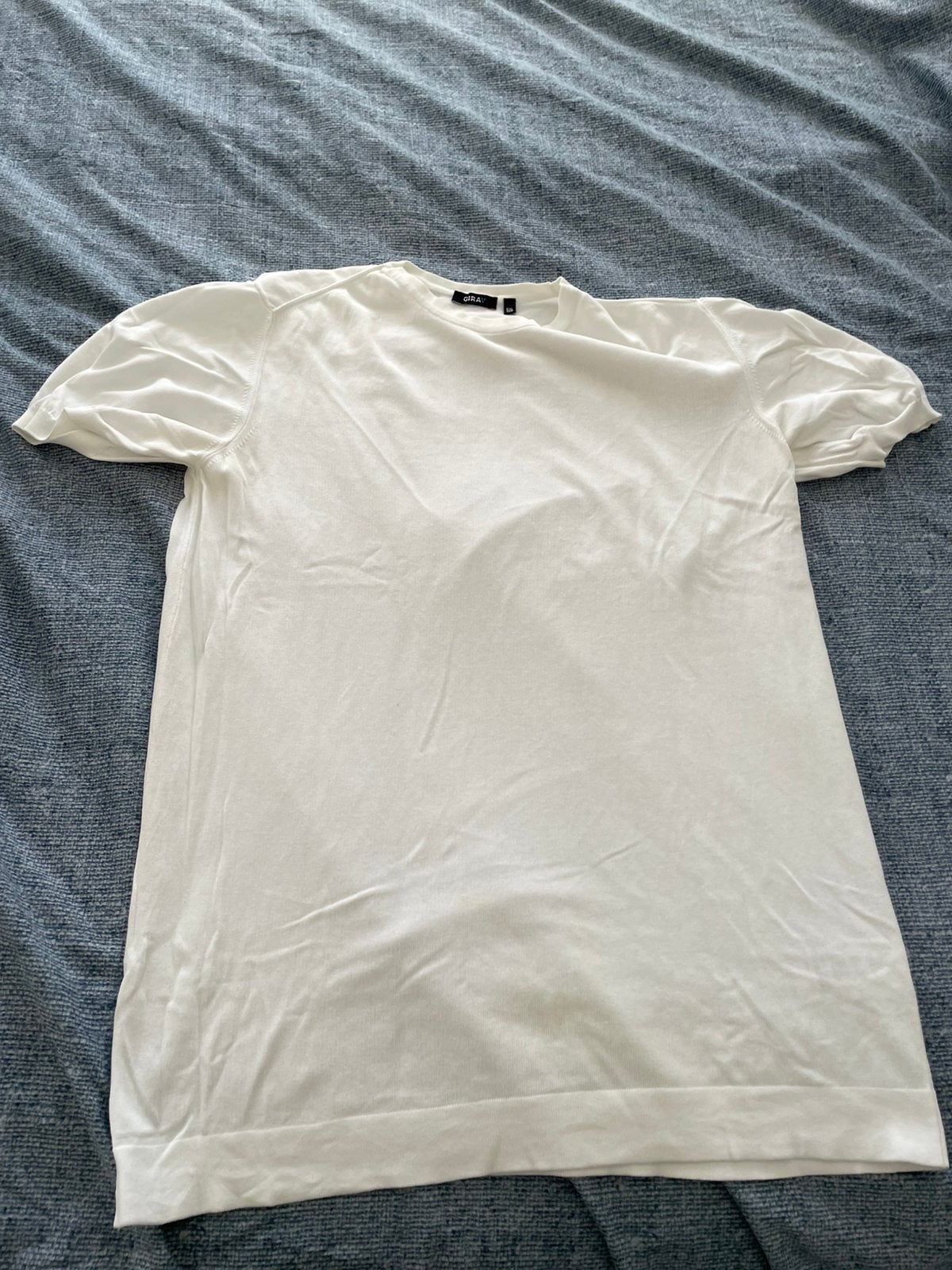 Witte Girav Salerno T-shirt - Maat XXL/XLF, Kleding | Heren, T-shirts, Zo goed als nieuw, Overige maten, Wit, Ophalen of Verzenden