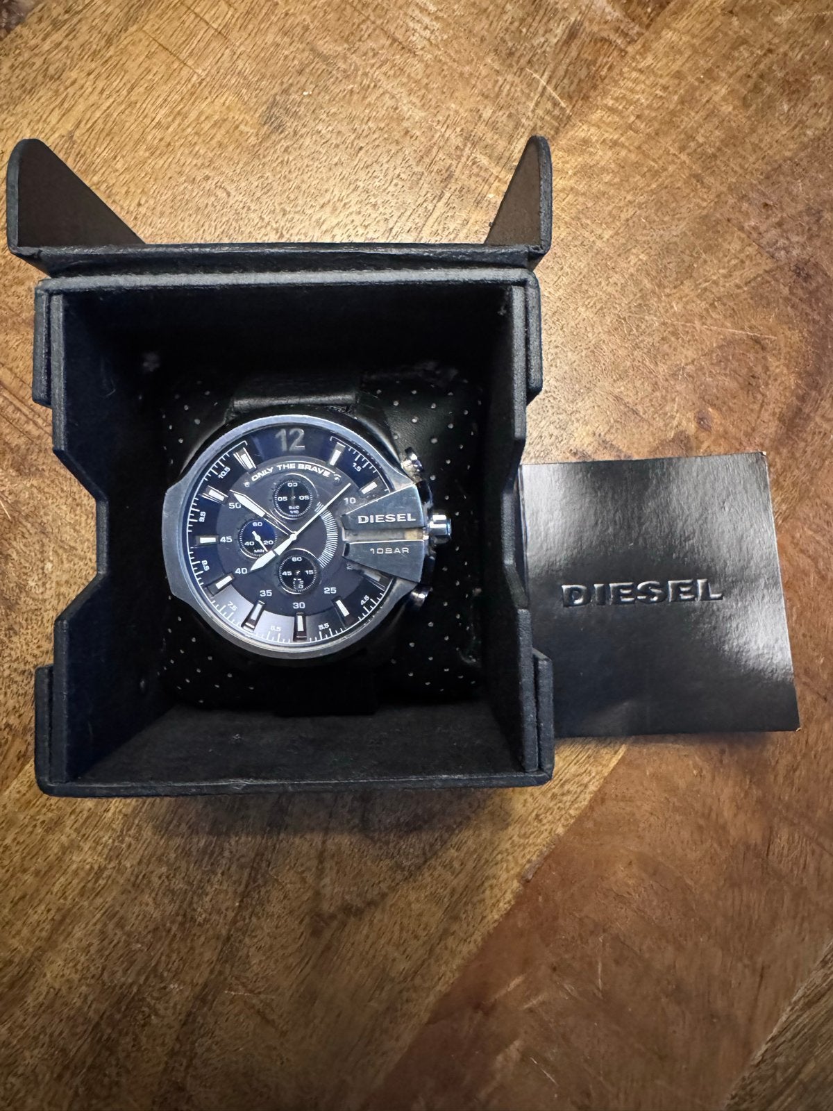 Diesel horloge - DZ-4423 - Herenhorloge -, Sieraden, Tassen en Uiterlijk, Overige merken, Staal, Polshorloge, Ophalen of Verzenden