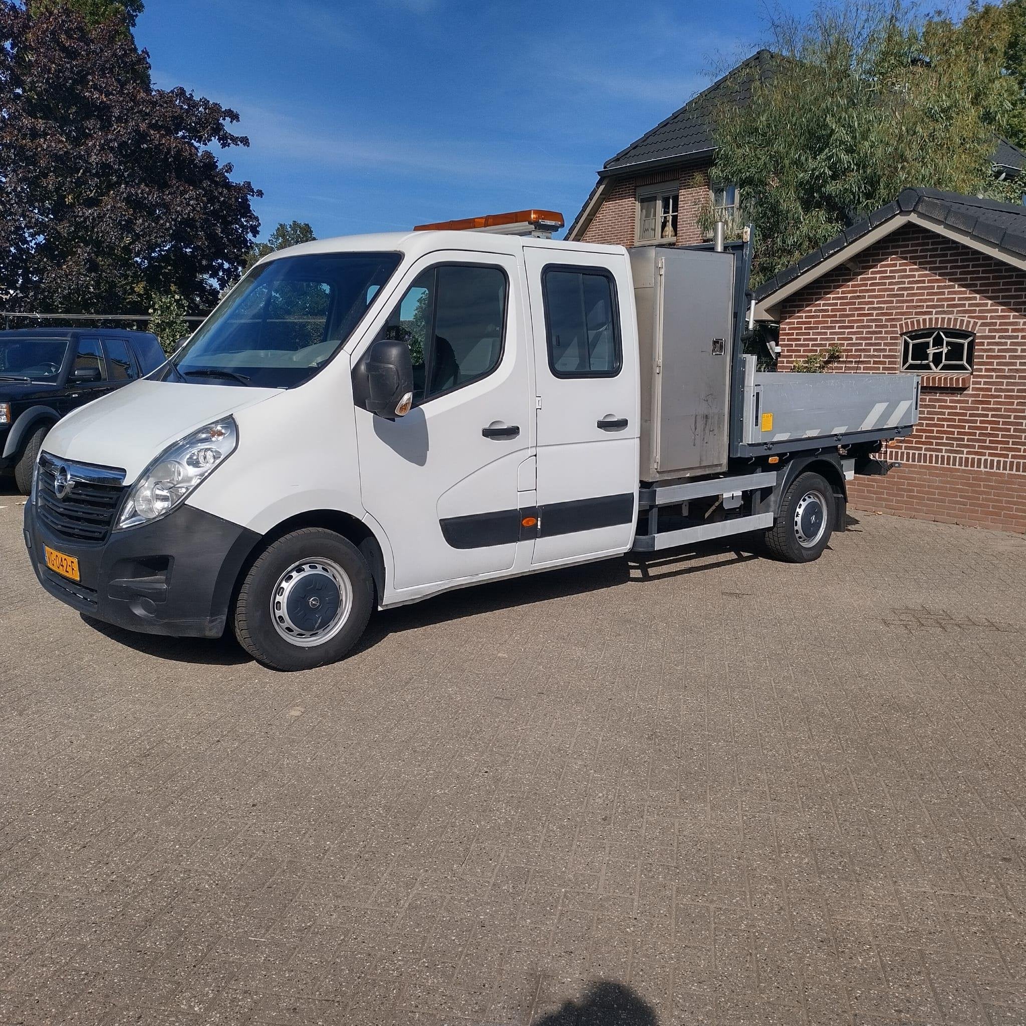 Opel Movano 2.3 CDTI L3 dubbelcabine-kipper, Auto's, Voorwielaandrijving, Euro 5, Gebruikt, 2500 kg