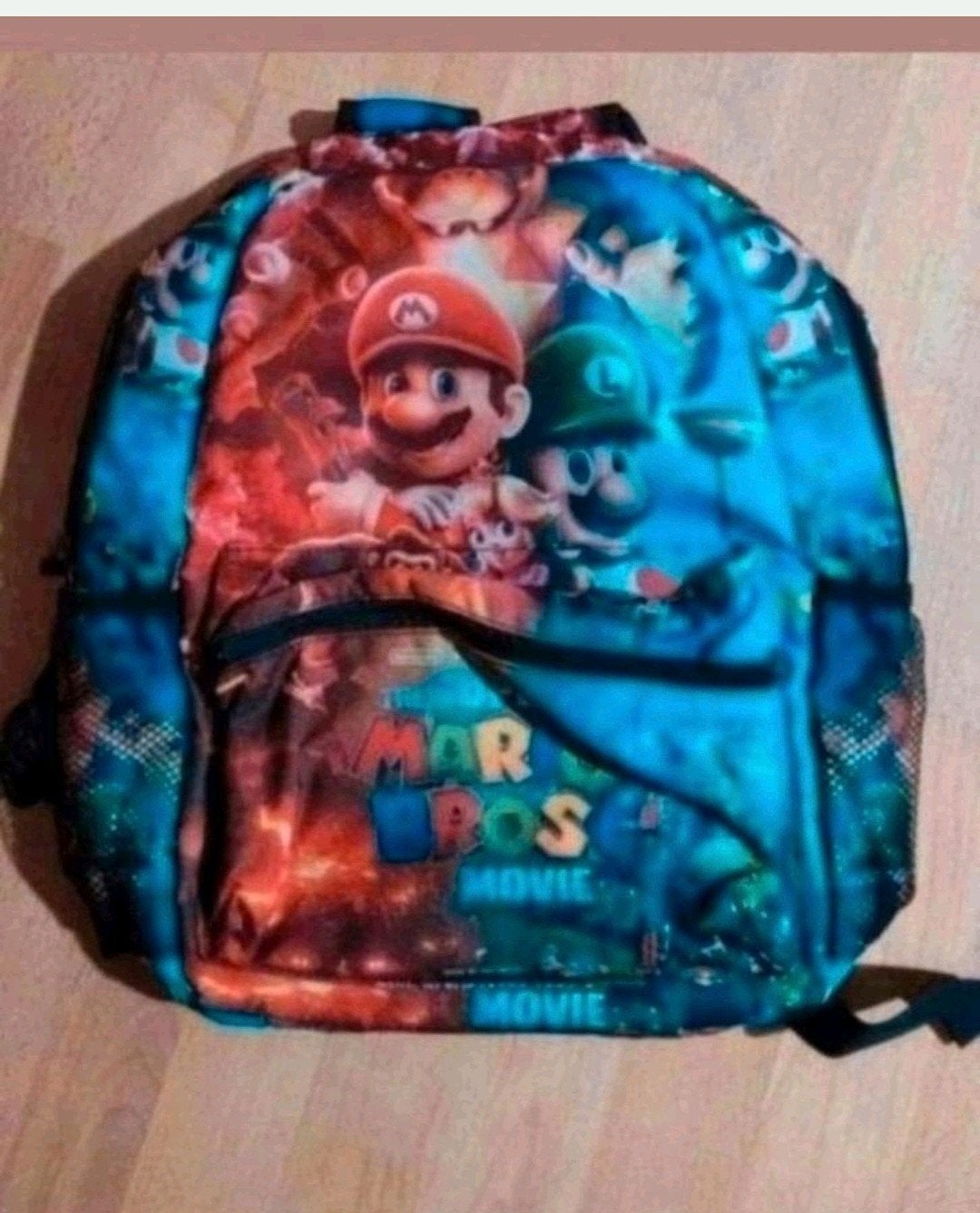 Nieuwe Super Mario Bros rugzak. Afmetingen zijn 30x42x15 cm., Sieraden, Tassen en Uiterlijk, Tassen | Rugtassen, Overige merken