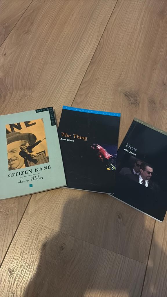 BFI Film Classics Boeken: Citizen Kane, The Thing, Heat, Ophalen of Verzenden, Gelezen, Filmspecifiek