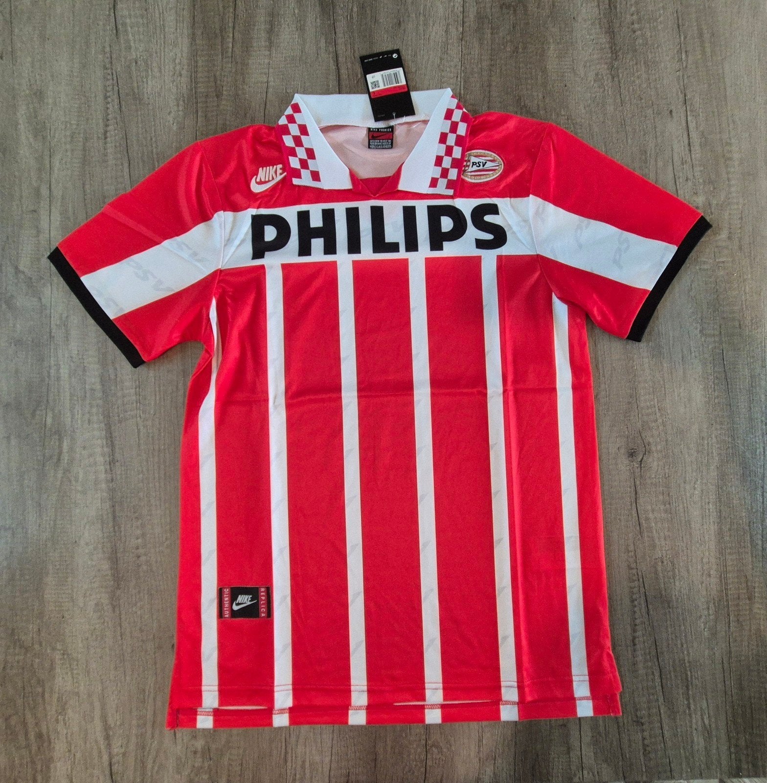 Nieuw retro Nike PSV thuis shirt 1995/1996 maat large, Sport en Fitness, Maat L, Ophalen of Verzenden, Nieuw, Shirt