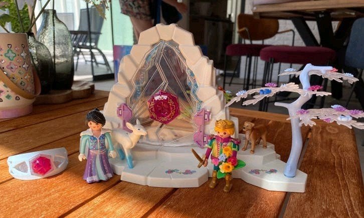 Playmobil kristallen poort naar winterland (9471), Ophalen of Verzenden, Zo goed als nieuw