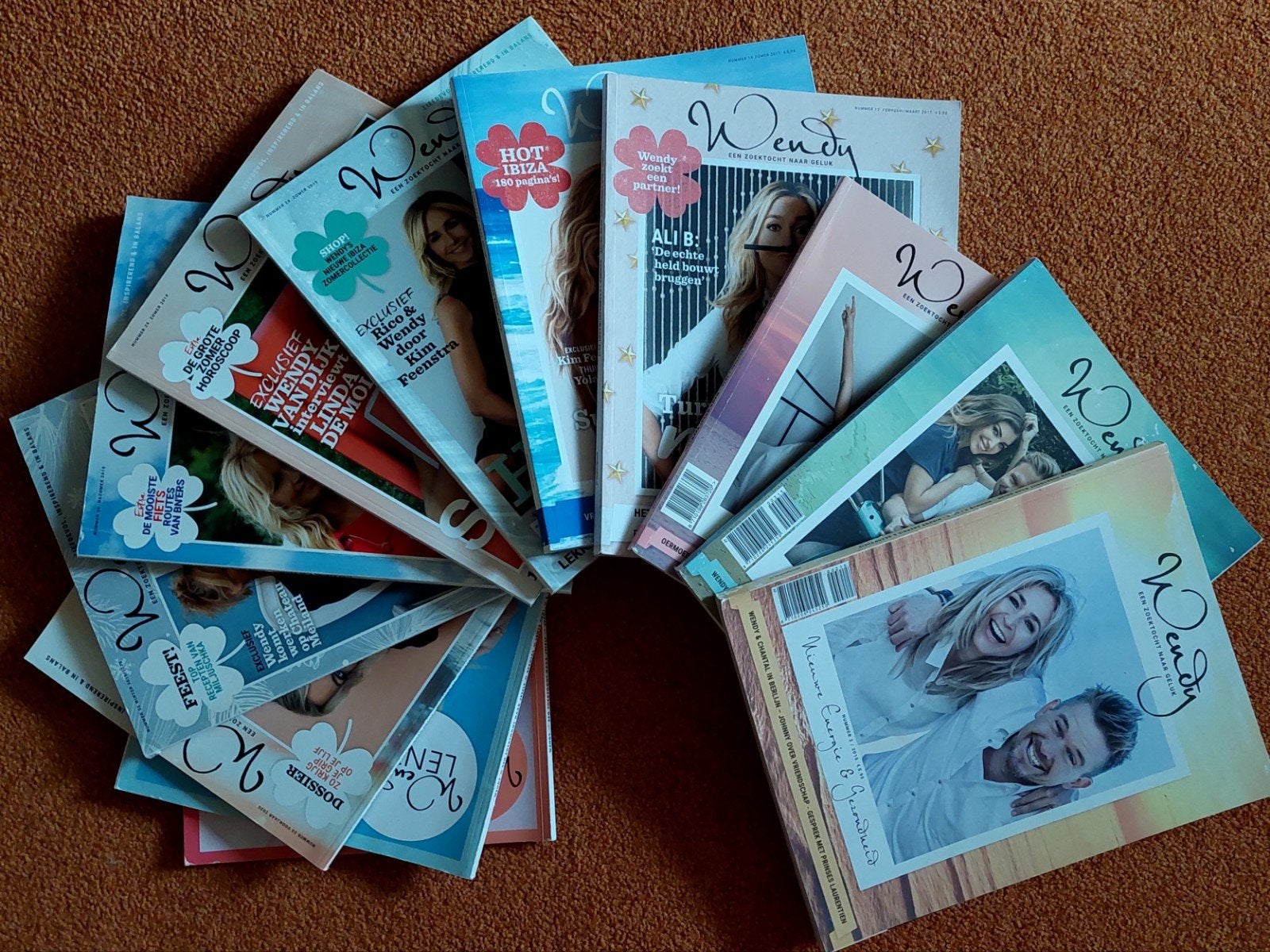 12x Wendy tijdschriften, Ophalen of Verzenden, Gelezen, Damesbladen