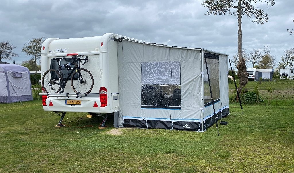 Obelink Queen Front 285 voorwand voor luifel van 3 meter, Ophalen, Zo goed als nieuw