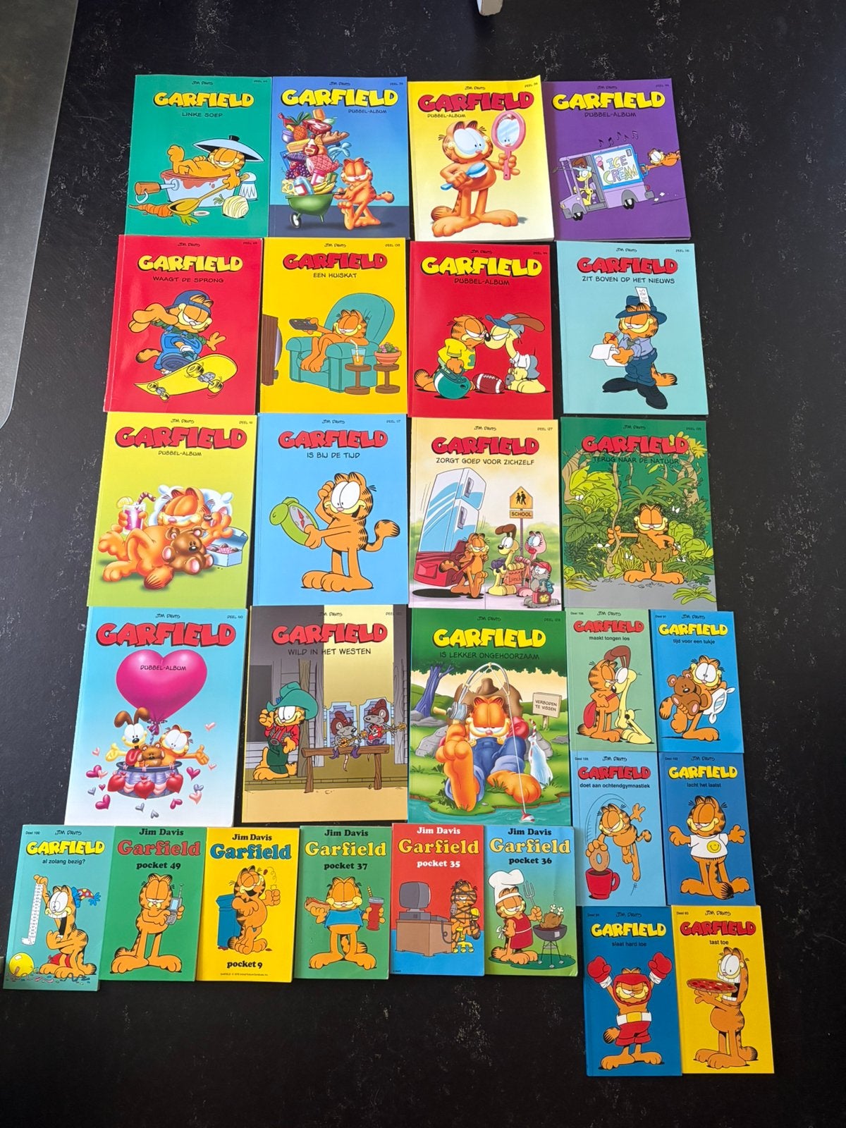 Garfield stripboeken, Boeken, Meerdere stripboeken, Ophalen of Verzenden, Zo goed als nieuw, Jim Davis