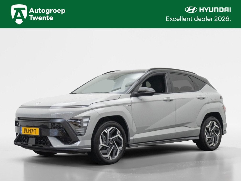 Hyundai KONA 1.6 GDI HEV N Line Edition | Navigatie | Privat, Stof, Gebruikt, 129 pk, Automatische klimaatregeling