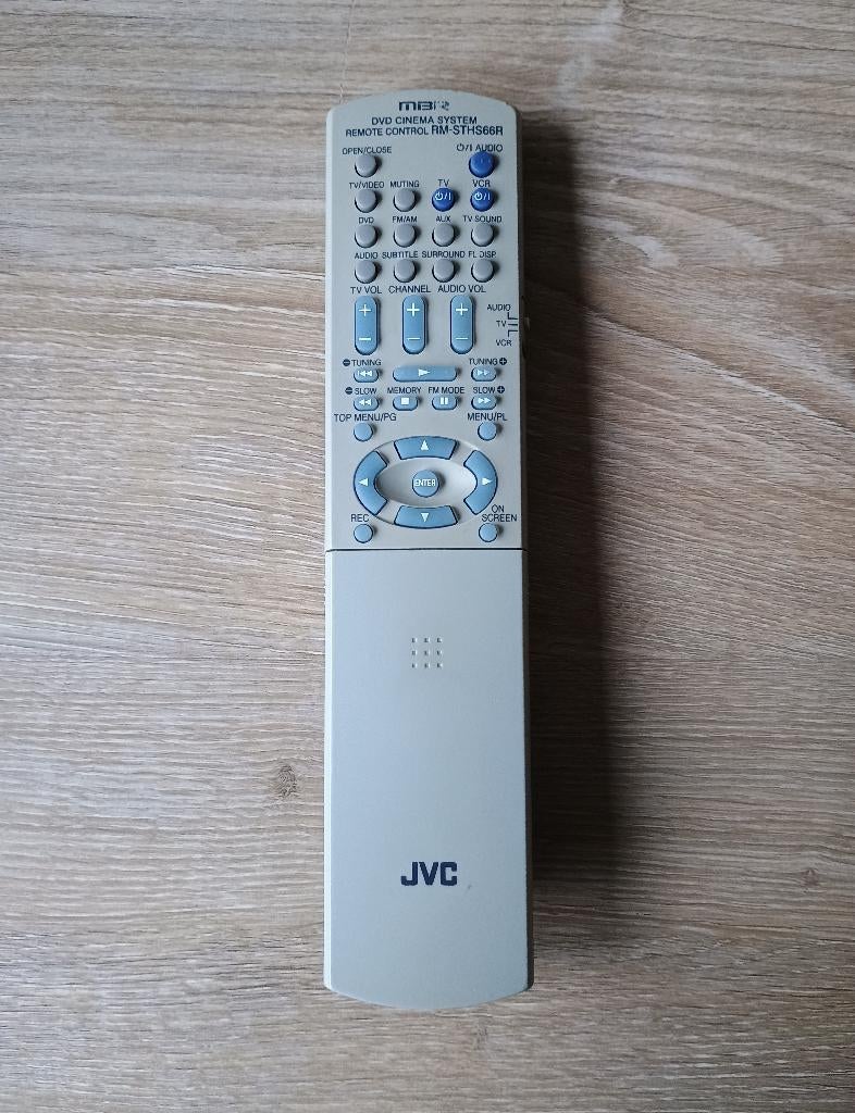 Jvc rm-sths66r afstandsbediening origineel, Ophalen of Verzenden, Gebruikt, Origineel, Dvd