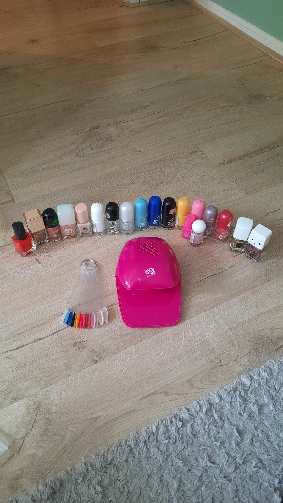 Nagellak kit met droger en kleurenwaaier, Ophalen
