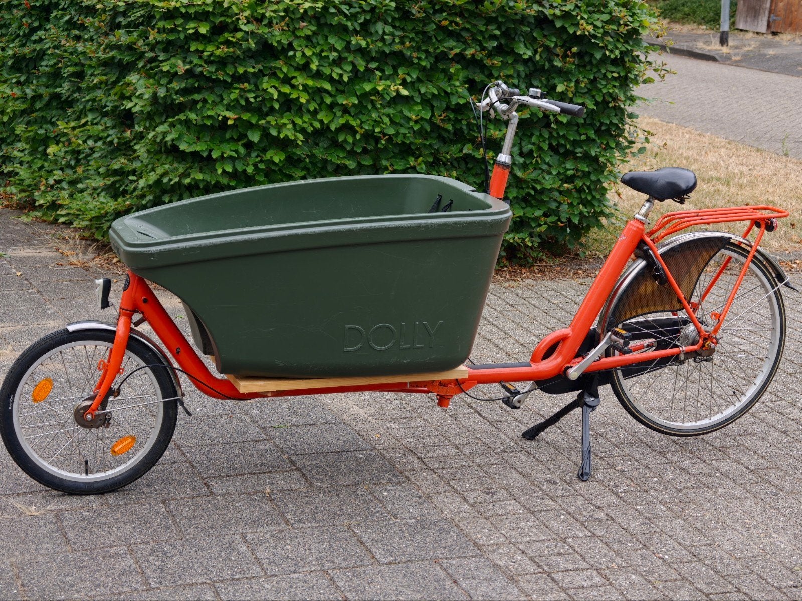 bakfiets van andel met dolly bak, Ophalen, Gebruikt, Goederen