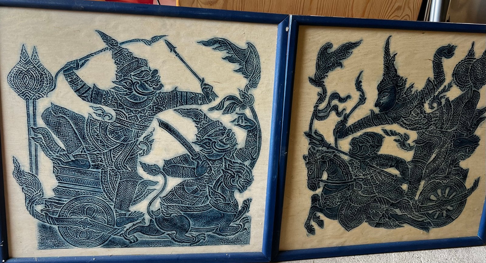 Muur decoratie, Ophalen