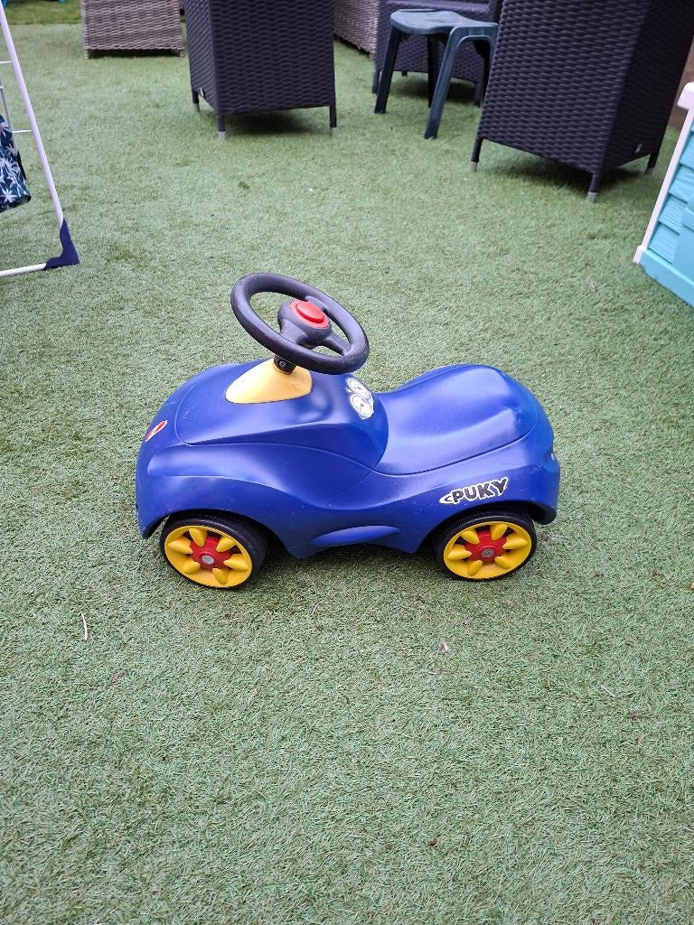 Auto kind blauw, Ophalen, Gebruikt