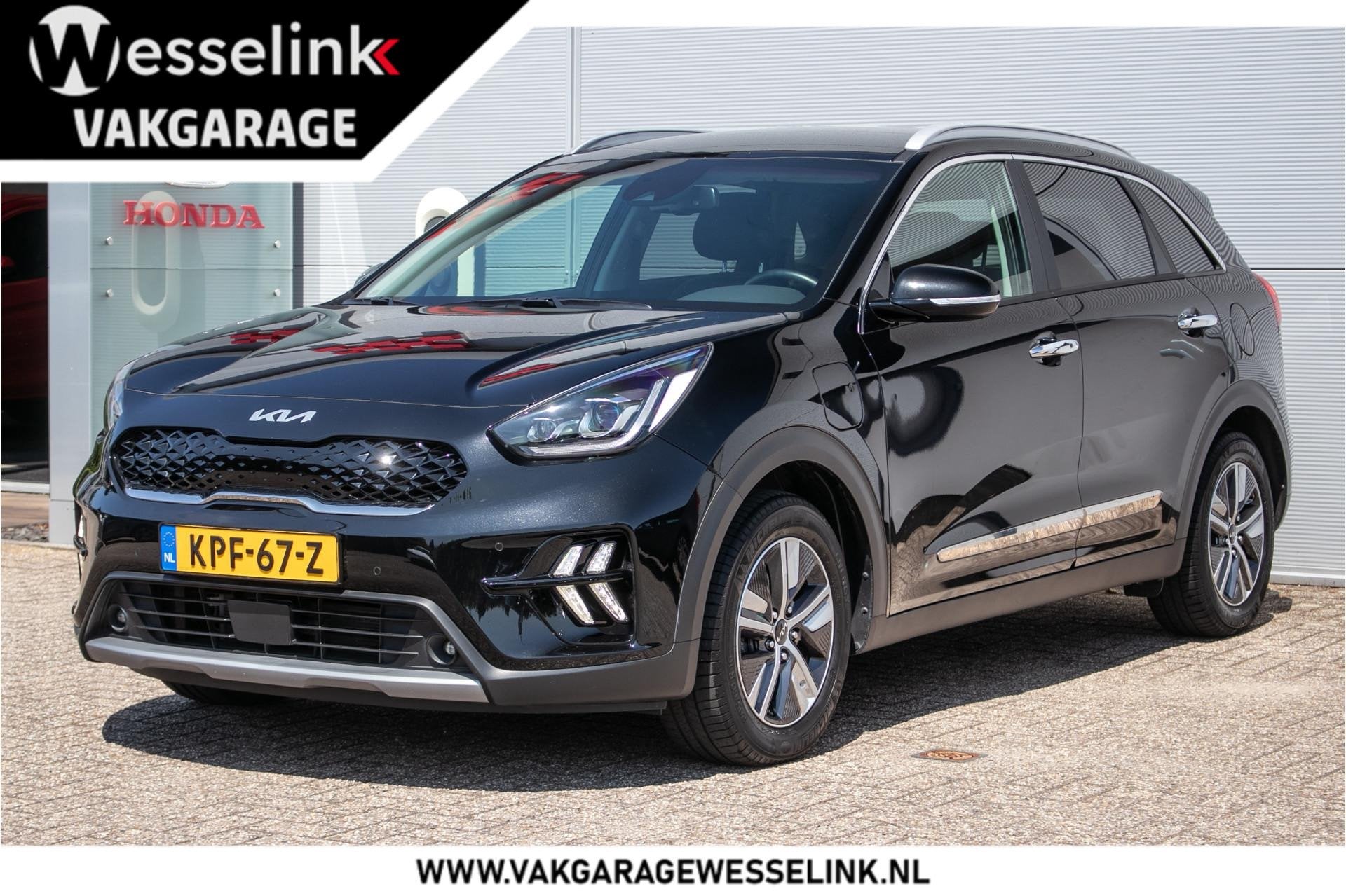 Kia Niro 1.6 GDi PHEV ExecutiveLine - Leer | Mem.stoel | Sto, Auto's, 8 kWh, Gebruikt, Euro 6, Zwart