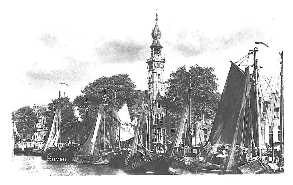 700365	Veere	Haven	ZL	Onbeschreven, Ophalen of Verzenden, 1960 tot 1980, Ongelopen, Zeeland