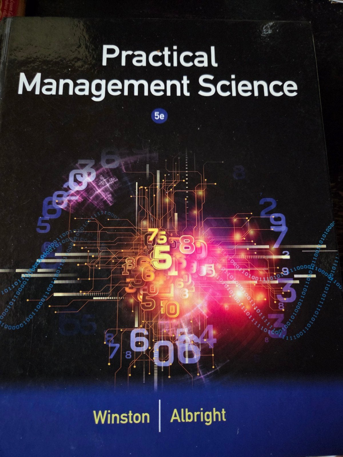 Practical Management Science, Ophalen of Verzenden, Beta, Zo goed als nieuw, HBO