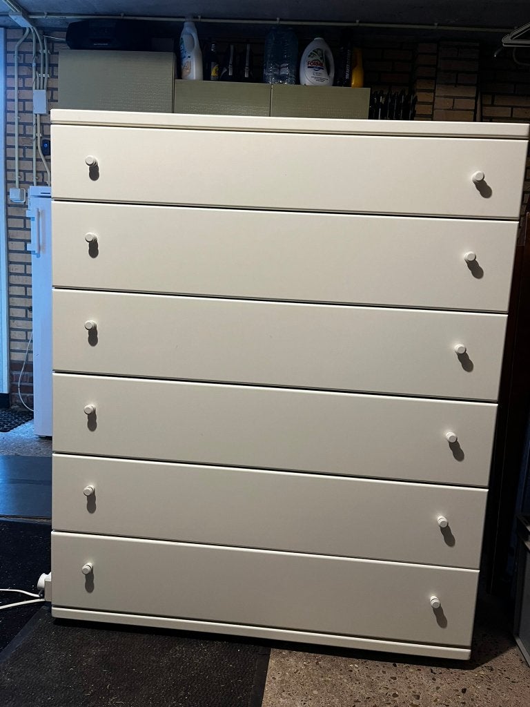 Interlübke ladekast, Ophalen, Kunststof, Gebruikt, 100 tot 150 cm