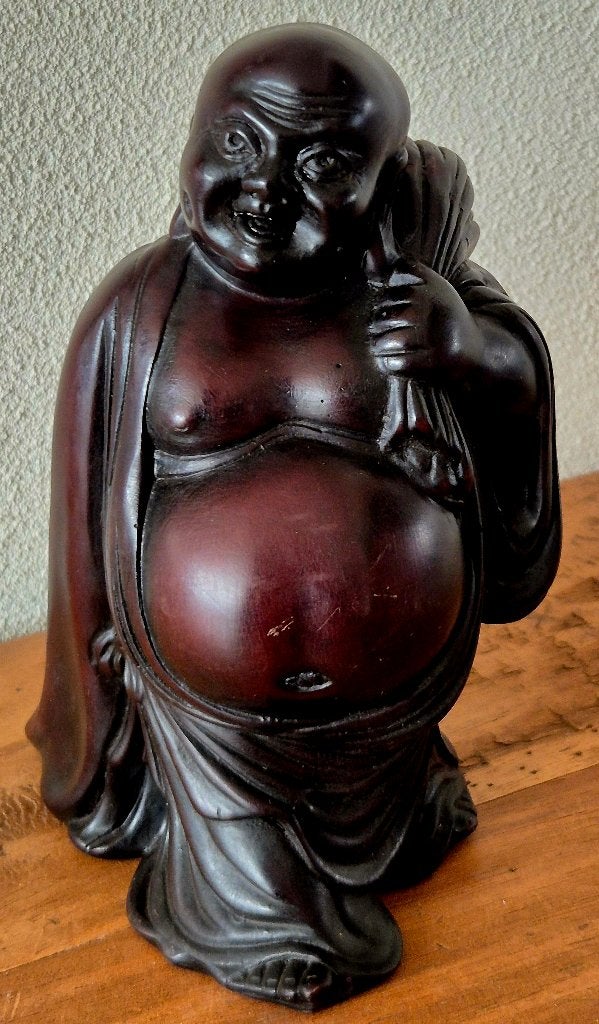 Prachtige antieke Boedha uit 1960, Ophalen of Verzenden, Beeld