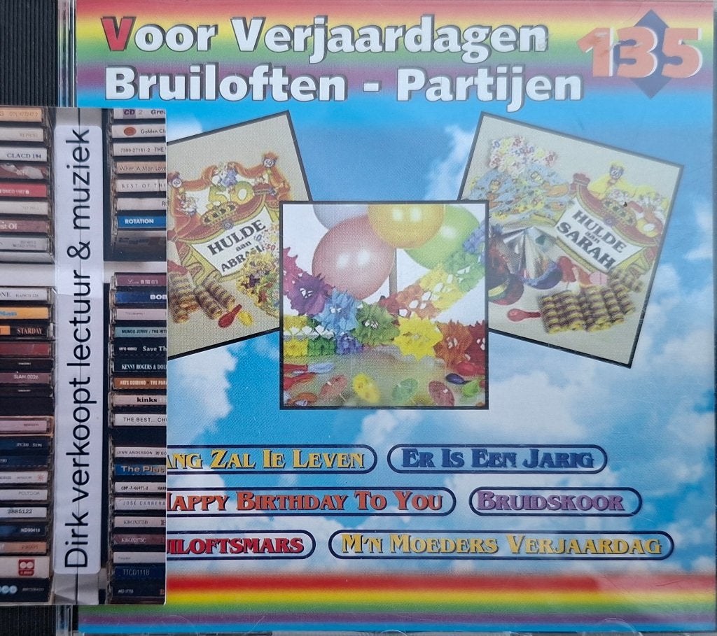 Dureco Regenboog Serie nr 135: Verjaardagen, Bruiloften, Ophalen of Verzenden, Zo goed als nieuw, Verzamelalbum, Volksmuziek