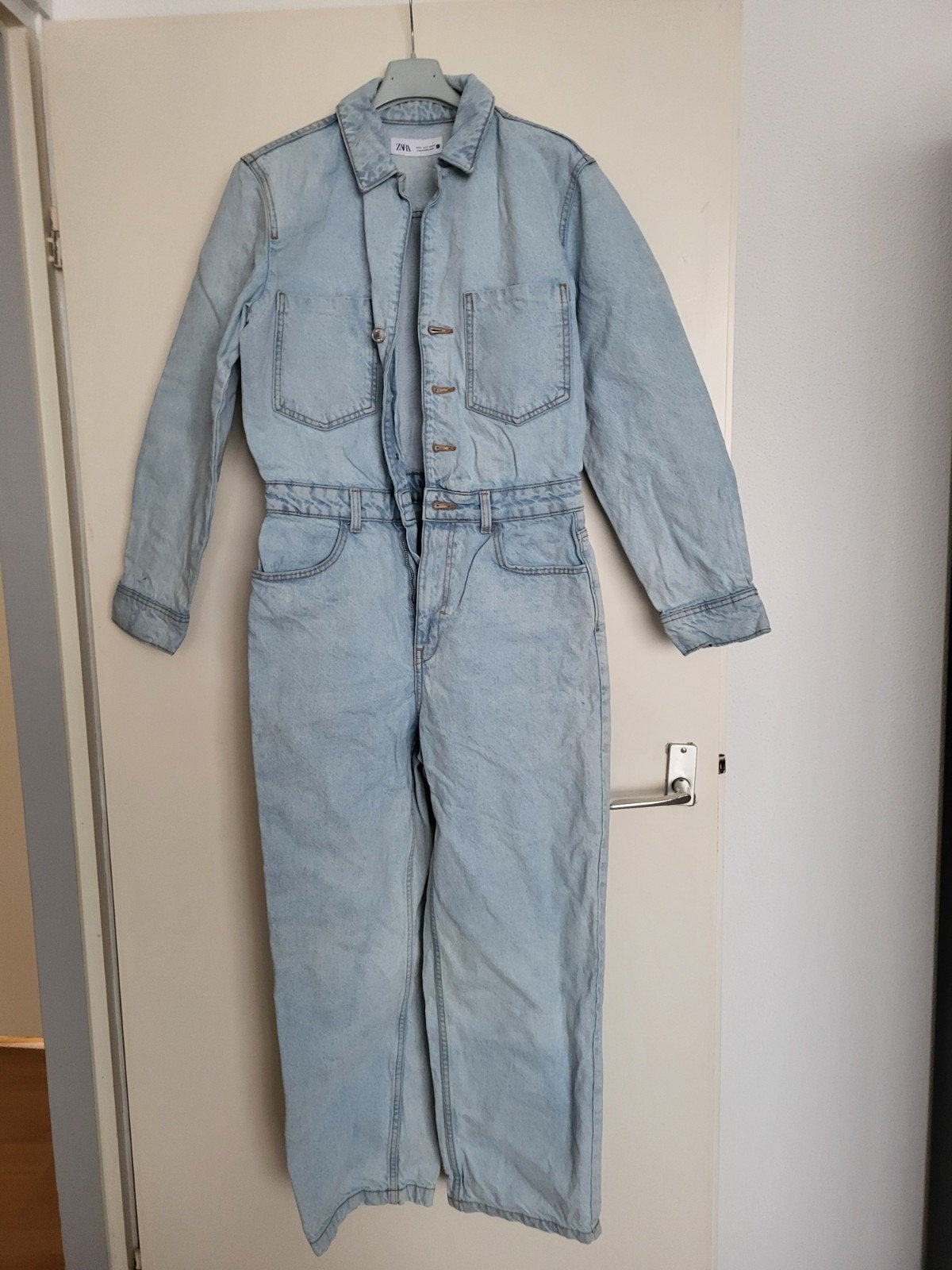 Nieuw Zara spijkerpak - Maat M, Kleding | Dames, Maat 38/40 (M), Blauw, Zara, Nieuw