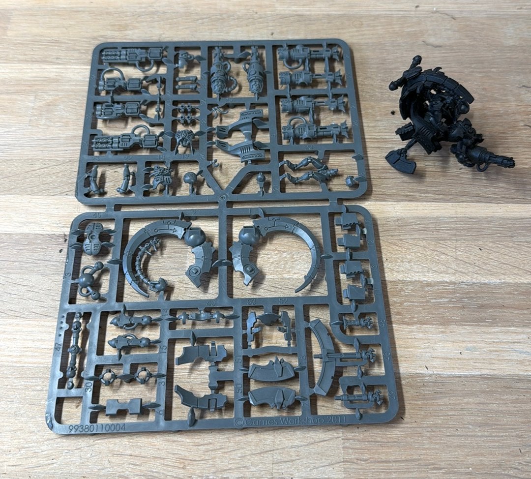 Warhammer 40k 2x Necron Tomb Blade, Ophalen of Verzenden, Zo goed als nieuw, Warhammer