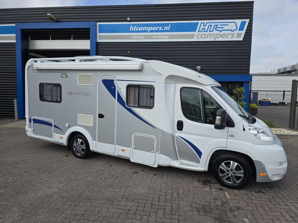 Dethleffs Advantage T6501B B.J. 2009 Nederlandse camper, Standaard zit, Ringverwarming, Fiat, Tot en met 2
