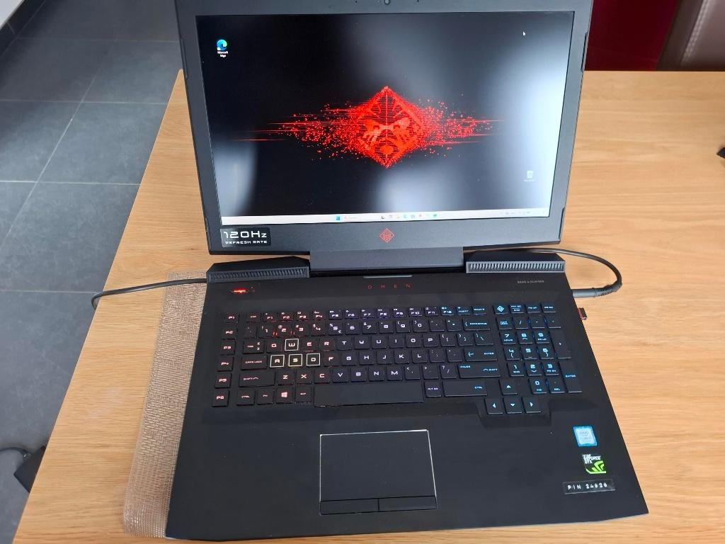 HP Omen Gaming Laptop, Computers en Software, Windows Laptops, Gebruikt, 17 inch of meer, SSD, 2 tot 3 Ghz, 16 GB, Qwerty, Met videokaart