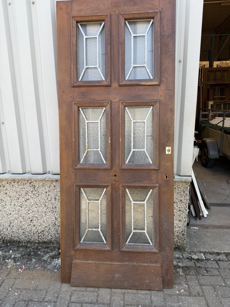 Prachtige antieke eiken voordeur  94 x 233, Jurgen.hoogenboezem@gmail.com, 80 tot 100 cm, 215 cm of meer, Buitendeur