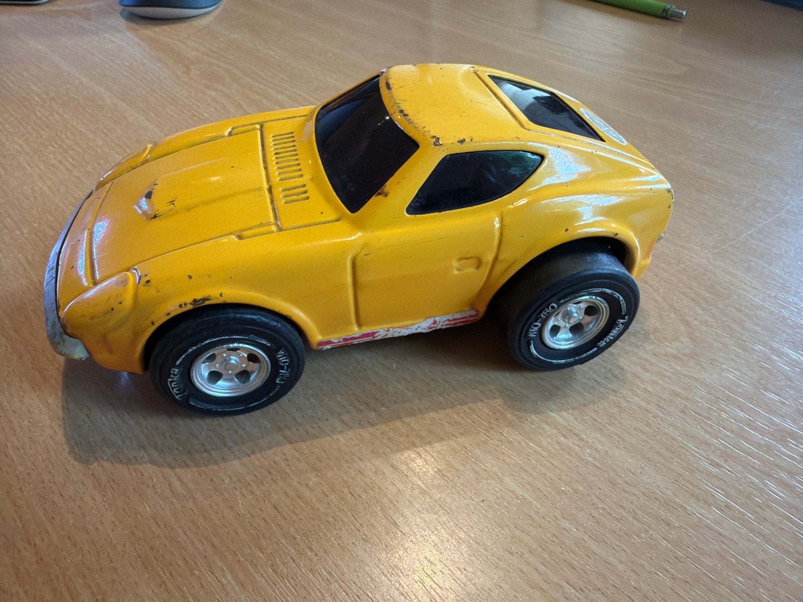 Tonka Fairlady Z Speelgoedauto Geel, Ophalen of Verzenden, Gebruikt