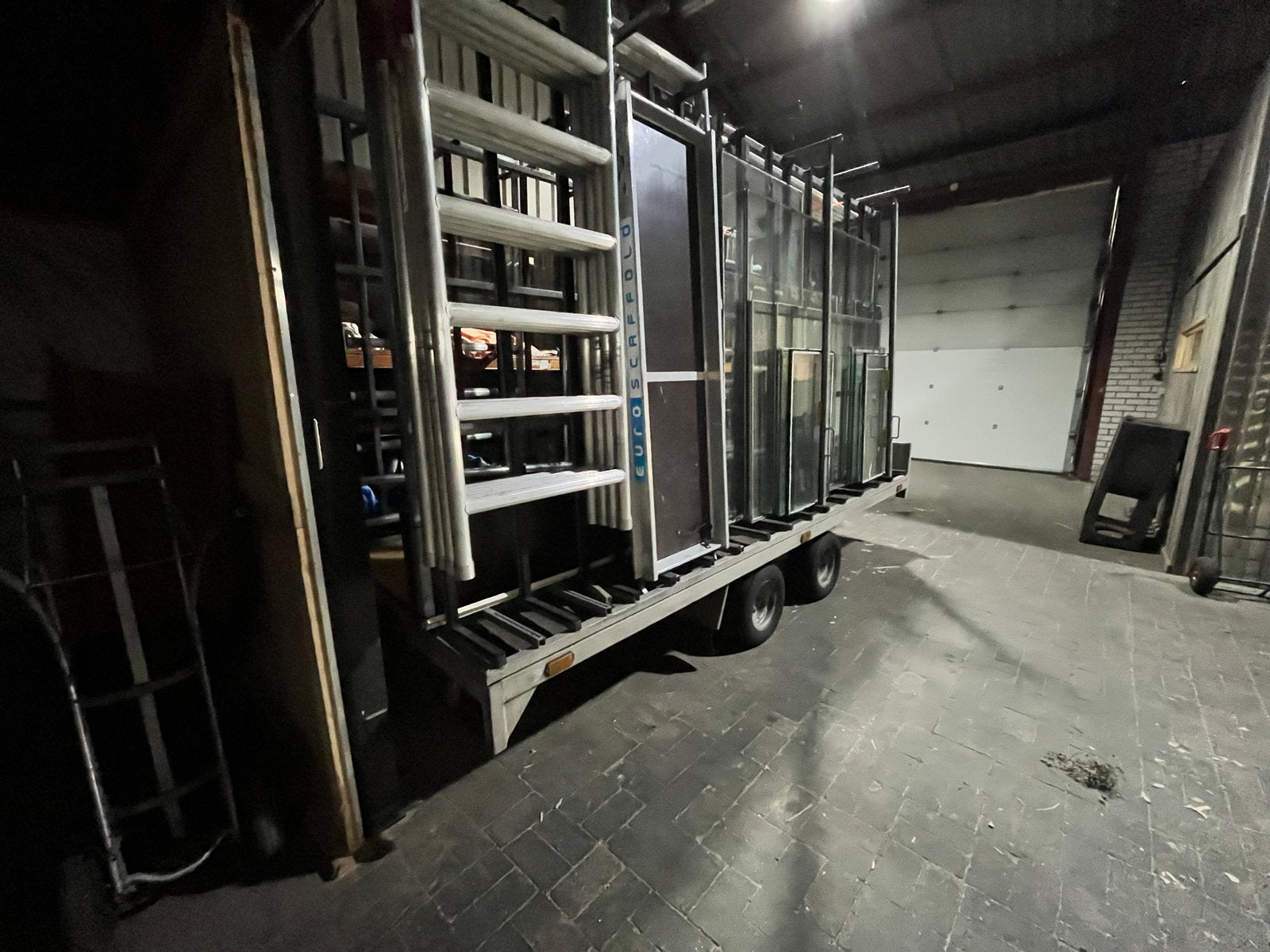 Kroeze jkp 2500 aanhanger glas aanhanger resteel, Auto diversen, Aanhangers en Bagagewagens, Ophalen, Gebruikt