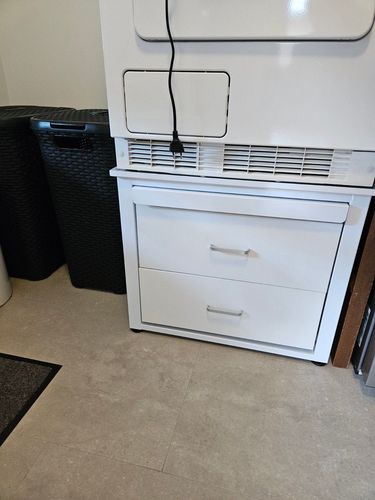 Te koop 2 wasmachine verhogers, Verzenden, Minder dan 80 cm, Gevelraam of Ruit