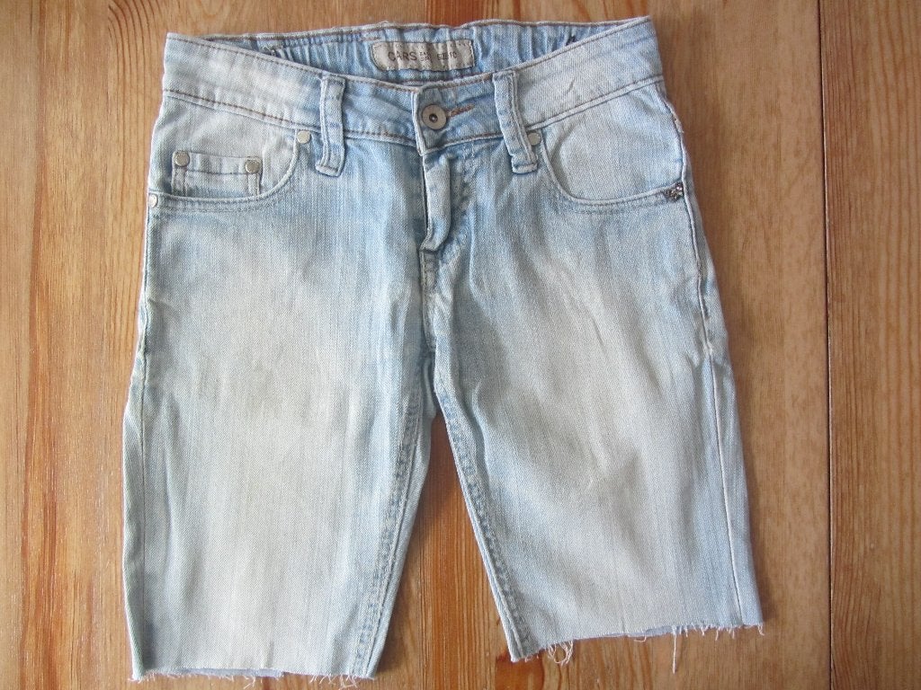 Korte afgeknipte spijkerbroek Cars size 10, Kinderen en Baby's, Kinderkleding | Maat 140, Ophalen of Verzenden, Gebruikt, Meisje
