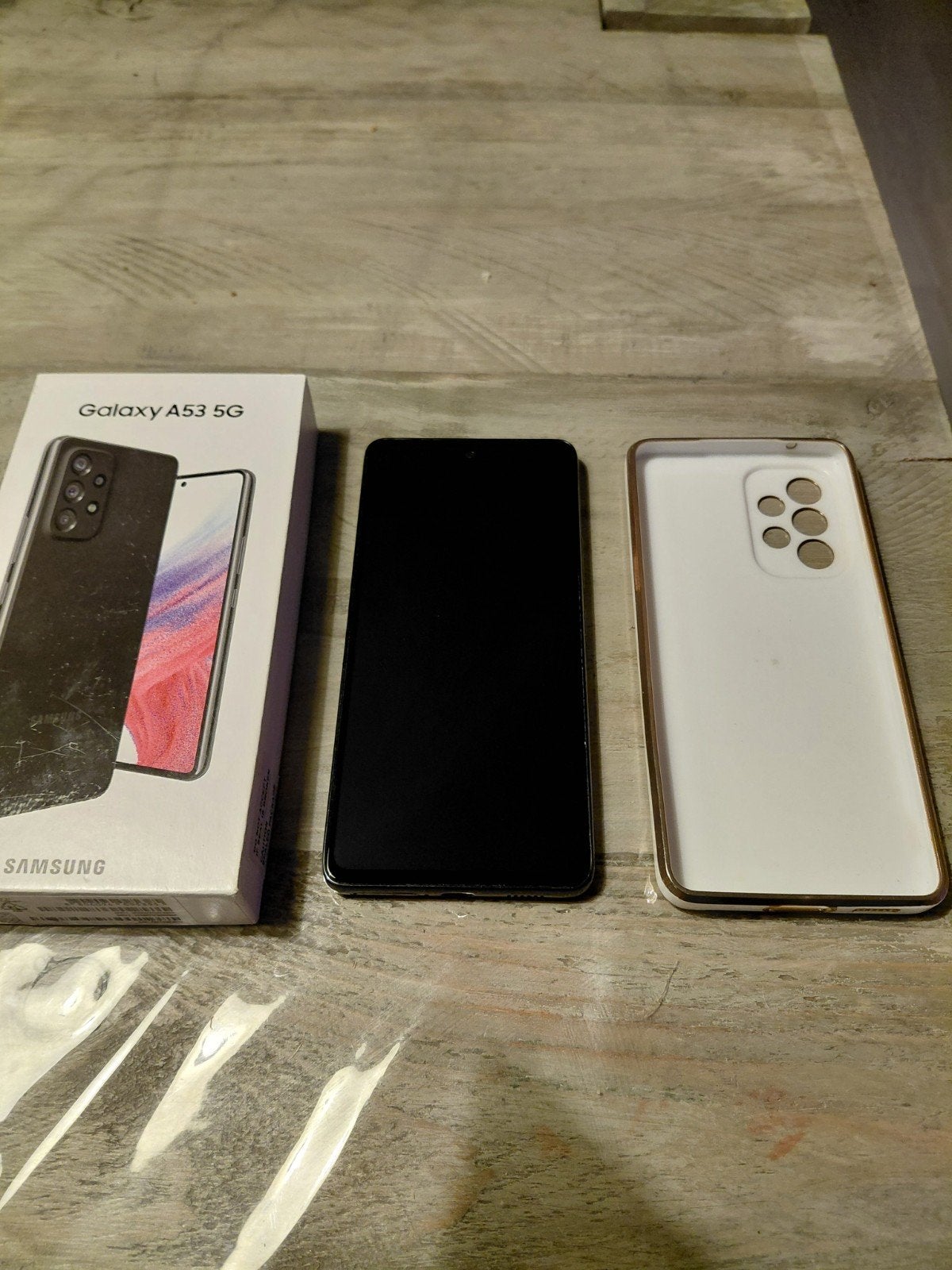 Samsung Galaxy A53 5G 128GB Awesome Black, Telecommunicatie, Ophalen, Gebruikt, Zwart, Zonder simlock