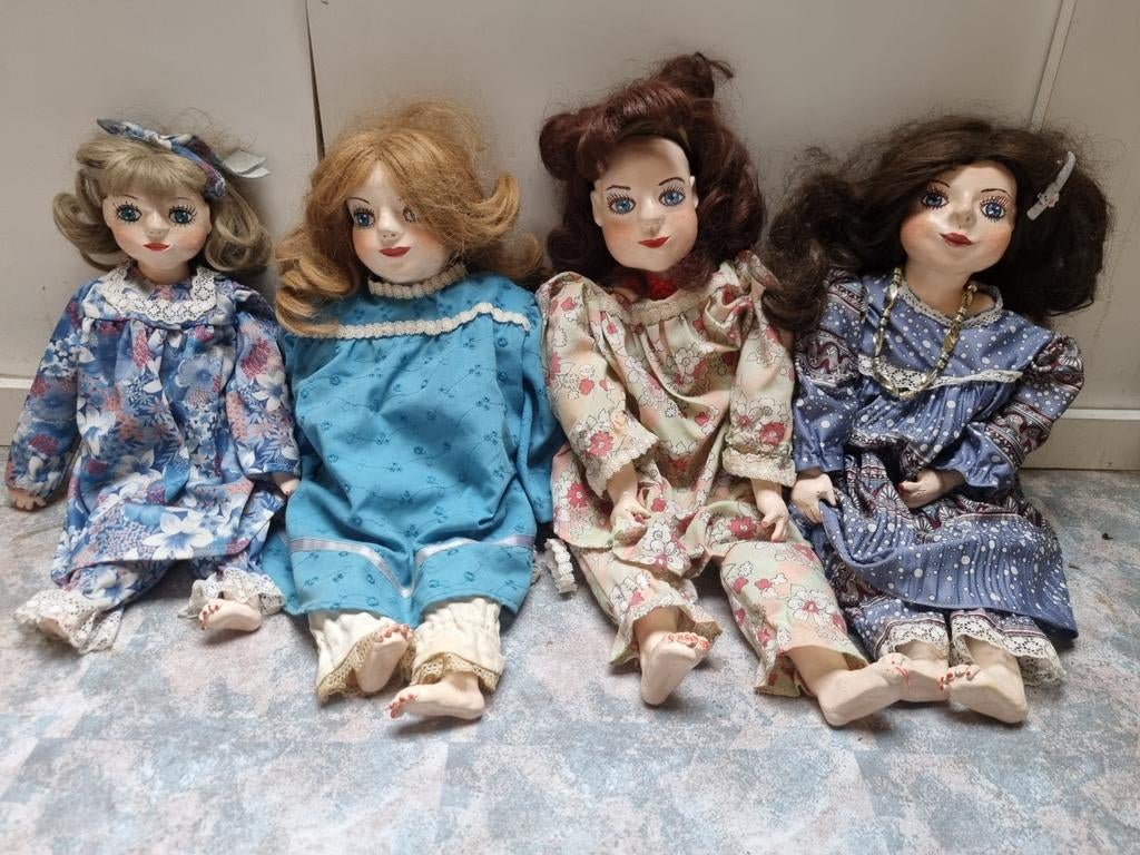 Handgemaakte Poppen Collectie, Ophalen of Verzenden, Gebruikt, Pop, Levensecht of Reborn