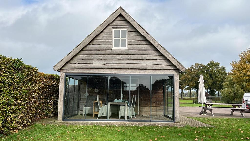 Glazen schuifwand, Tuin en Terras, Overkappingen, Ophalen, Nieuw