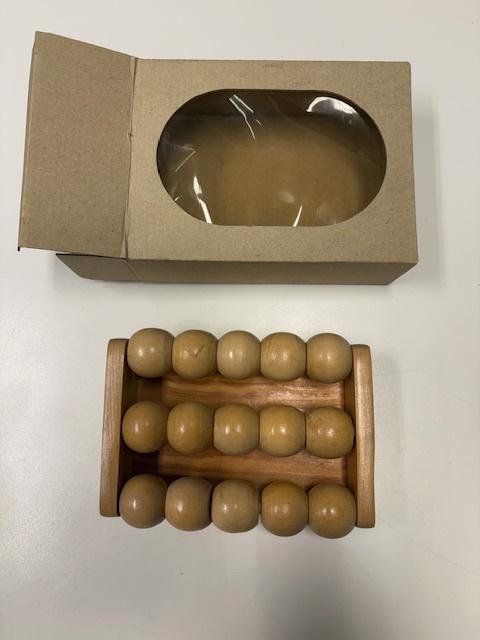 Fraaie houten massage rollers, 2 uitvoeringen, nieuw in doos, Ophalen of Verzenden, Nieuw, Overige typen