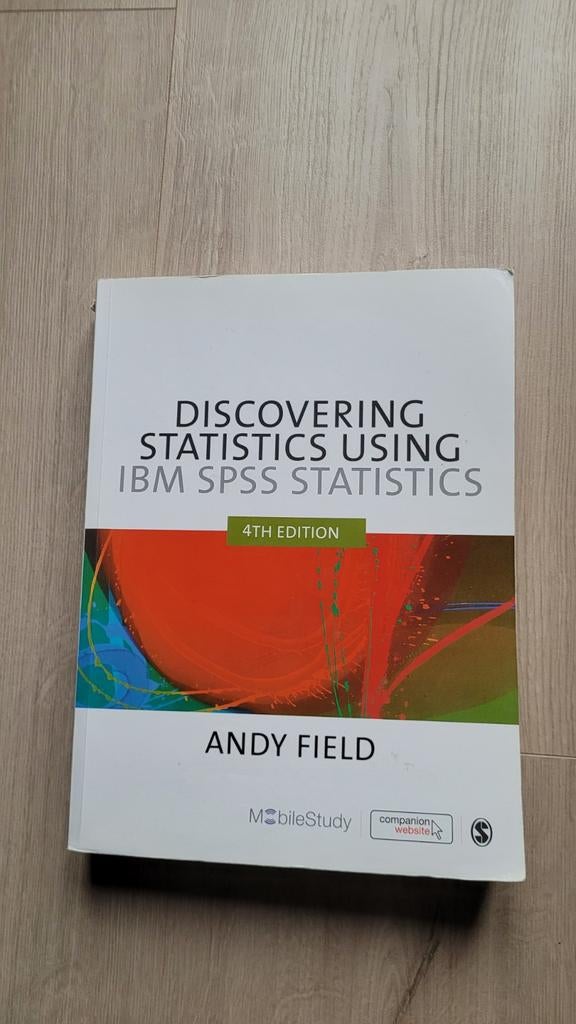 IBM SPSS Statistics boek - Andy Field, Ophalen