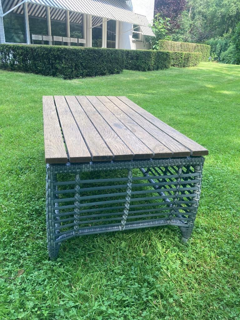 'Manifesto Furniture' outdoor salon/lounge tafel, Ophalen, Gebruikt, 100 tot 150 cm, 50 tot 100 cm