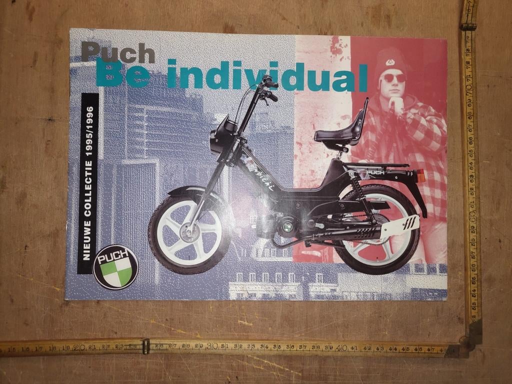 Puch Maxi's folder 95/96, Fietsen en Brommers, Handleidingen en Instructieboekjes, Ophalen of Verzenden