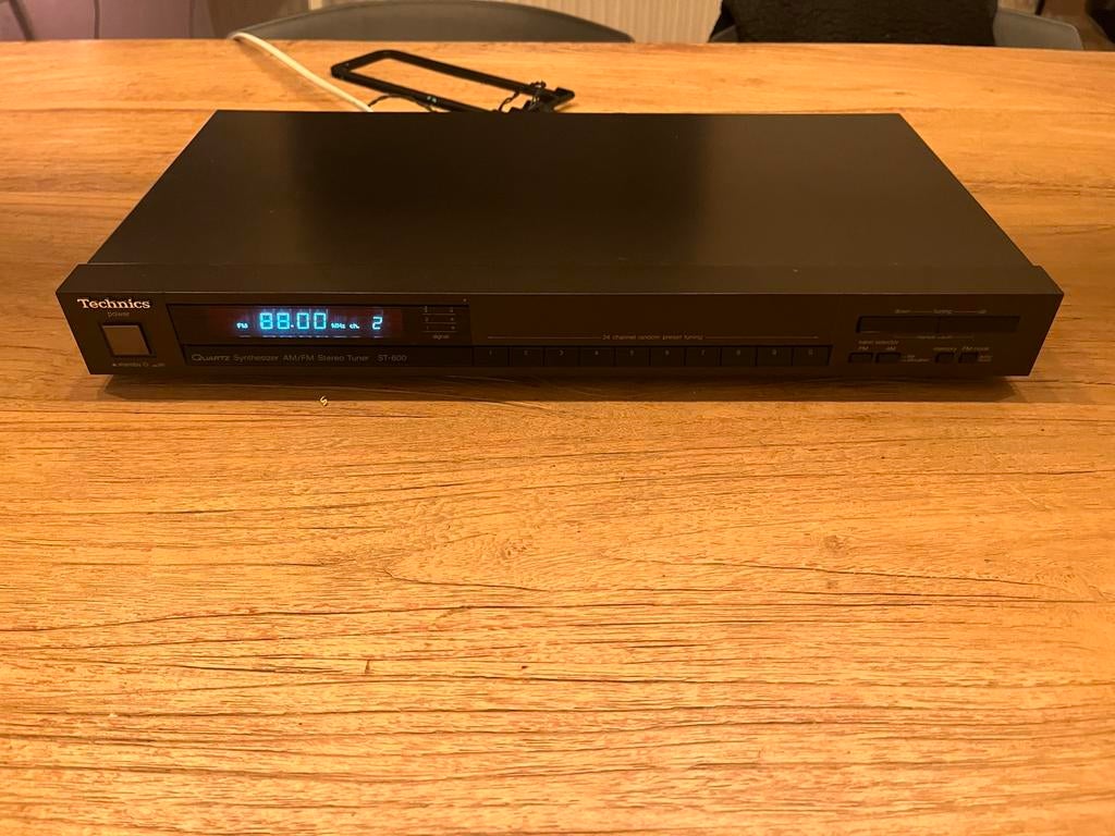 Technics Tuner ST-600 FM/AM, Ophalen, Zo goed als nieuw, Analoog