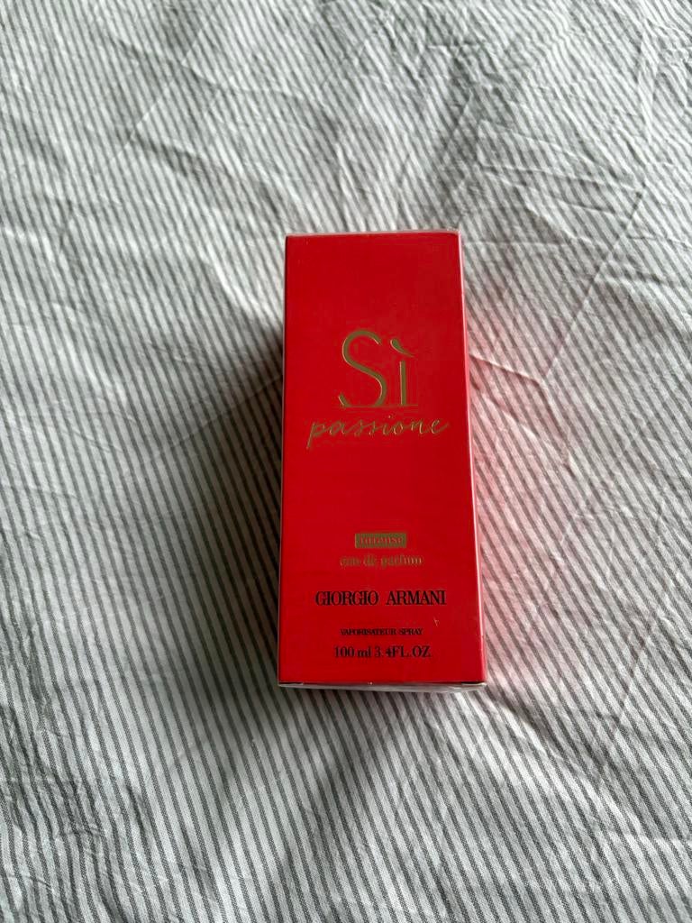 Giorgio Armani Si Passione Intense 100ml, Ophalen of Verzenden, Nieuw