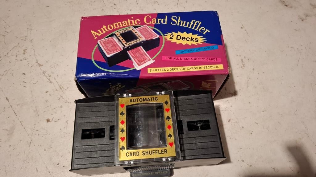 Card shuffler kaart schudder, Ophalen of Verzenden, Gebruikt