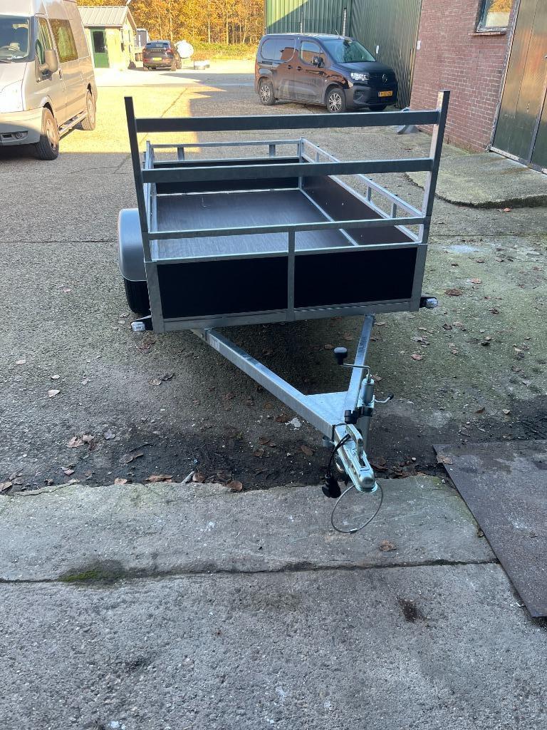 NIEUWE SYMA AANNEMERS UITVOERING 2.57.M X 1.31.M , AKTIE..., Auto diversen, Aanhangers en Bagagewagens, Ophalen, Nieuw