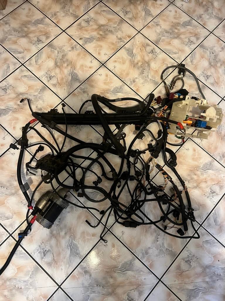 BMW 335i E9x N54 Motor Kabelboom + Startmotor, Auto-onderdelen, Gebruikt, Bmw, Verzenden, Bmw