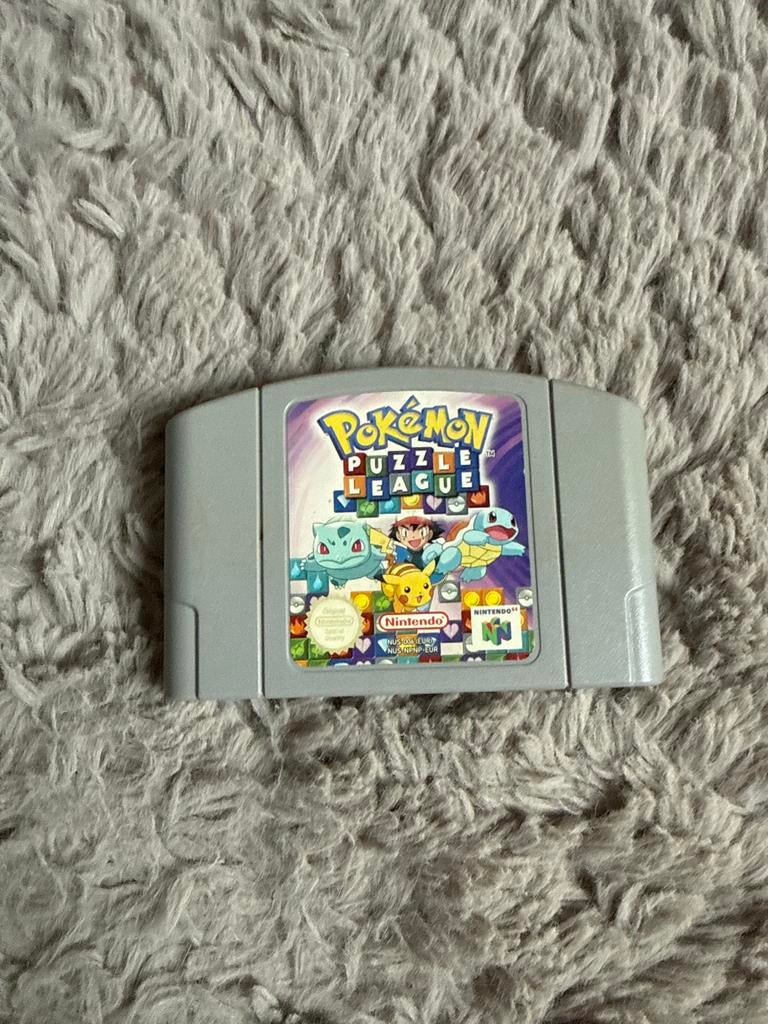 Pokemon Puzzle League - Nintendo 64 (N64), Spelcomputers en Games, Games | Nintendo 64, Puzzel en Educatief, Gebruikt, 1 speler