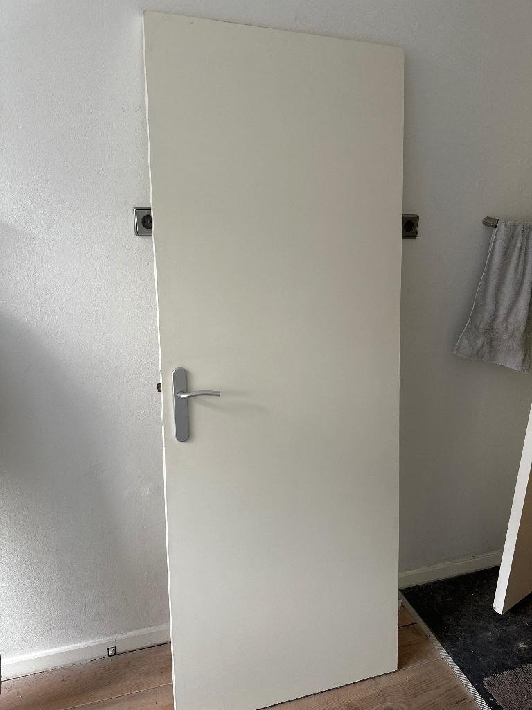Binnendeur, Ophalen, Gebruikt, Minder dan 80 cm, Binnendeur